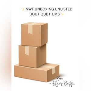 •NWT BOUTIQUE UNLISTED BOX OPENING ✨•